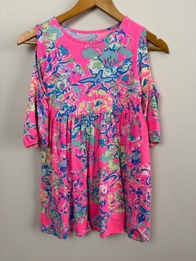 Lilly Pulitzer Girls Knit Dress. Size L 8/10.